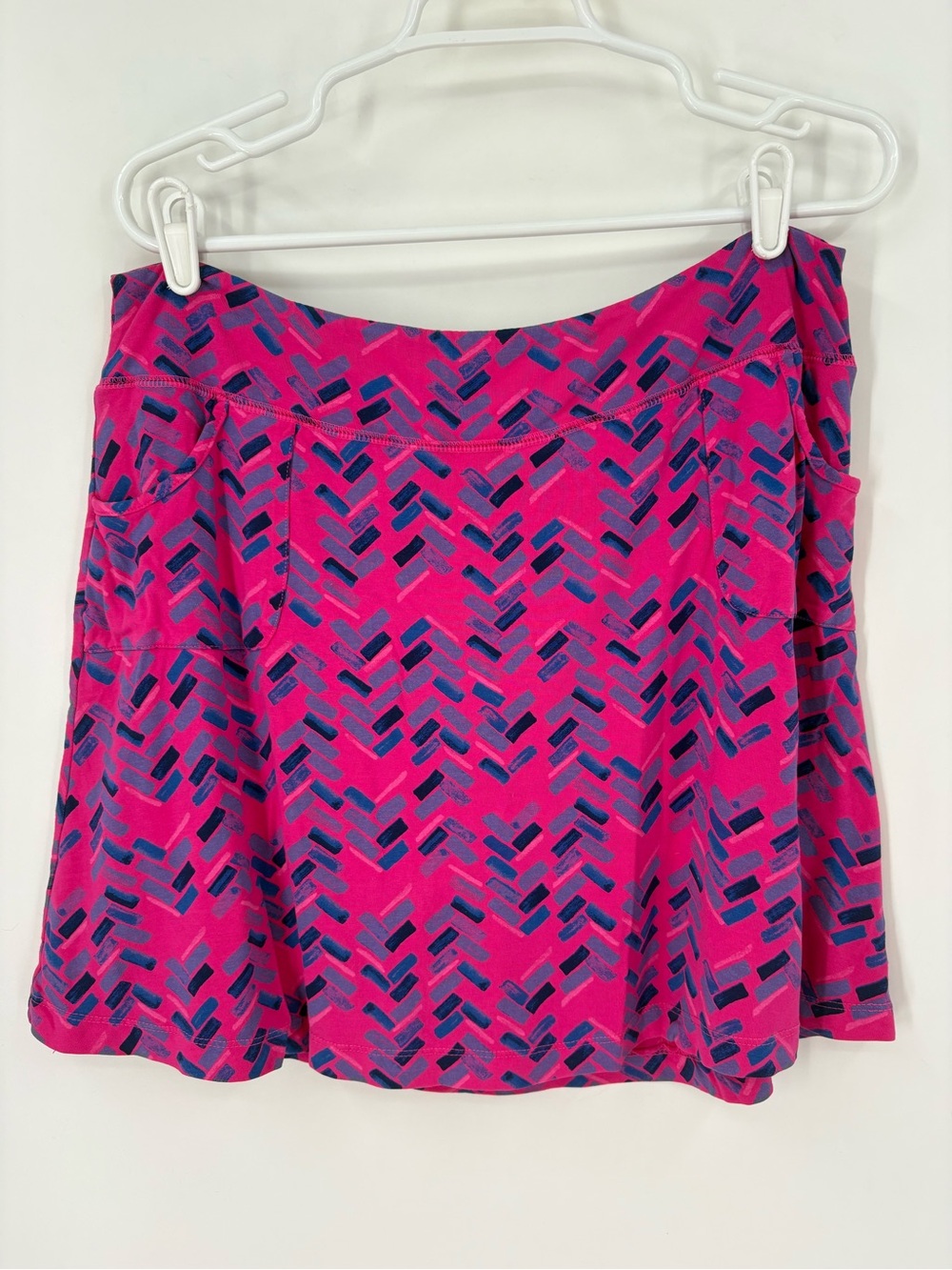 Fresh Produce  Skort Skirt Pink Geometric Size XL